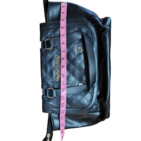 Loungefly Hello Kitty Black Quilted Purse - Picture 14 of 16